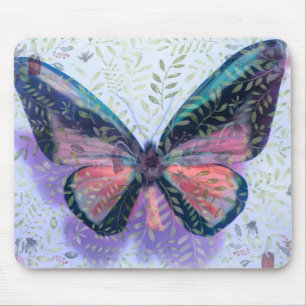Alfombra mágica de jardín de mariposas