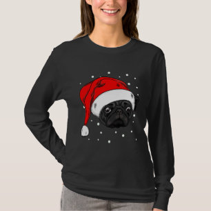 Alfombra negra en navidades gorra camiseta larga 4