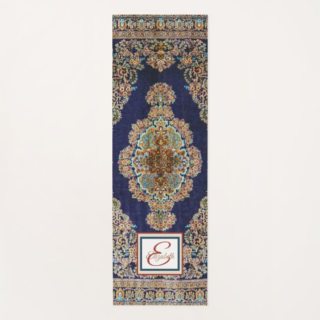 Alfombra oriental alfombra Killim Yoga Mat (Anverso)