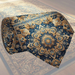 Alfombra Persa de Diseñador de Lujo Corbata de C