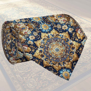 Alfombra Persa de Diseñador de Lujo Corbata de C