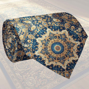 Alfombra Persa de Diseñador de Lujo Corbata de C