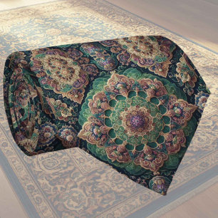 Alfombra Persa de Diseñador de Lujo Corbata de S