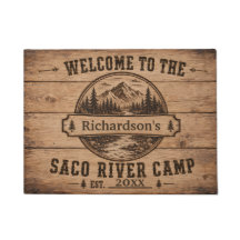 Alfombra Personalizada Saco River Camp