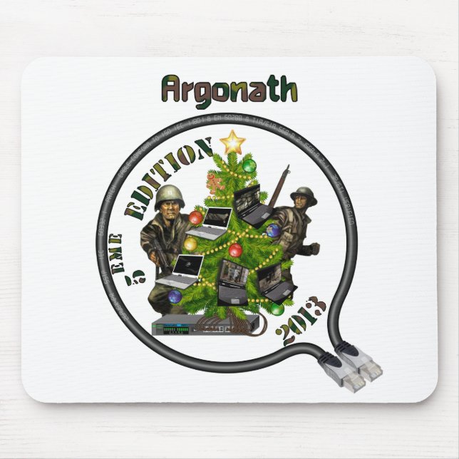Alfombra ratón LAN de Noël Argonath (Frente)