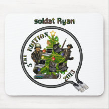 Alfombra ratón LAN de Noël soldado Ryan