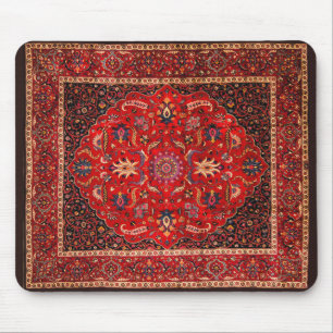 Alfombra roja persa de Mashhad