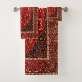Alfombra roja persa de Mashhad