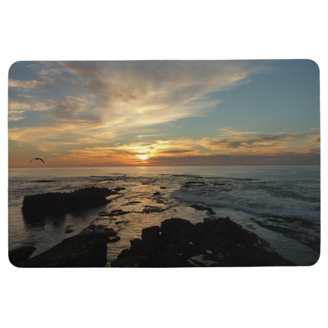 Alfombra San Diego Sunset I California Seascape (Anverso)