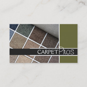 Alfombra, suelo, tarjeta de visita de construcció