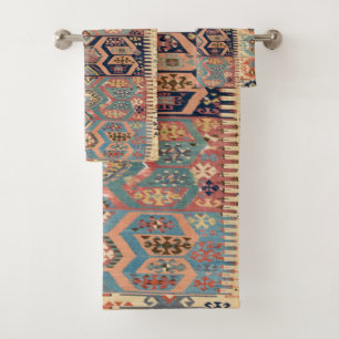 Alfombra turca antigua Kilim