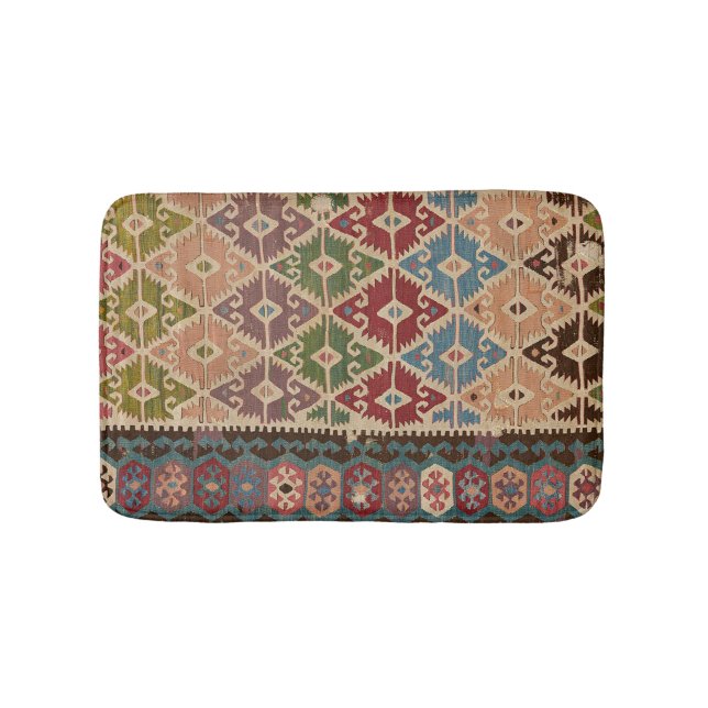 Alfombra turca Kilim (Anverso)