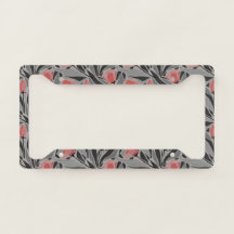 Alfombrilla de auto de coches de flores tropicales