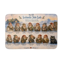 13 islandeses Yule Lads Navidad en Islandia