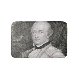 Alfombrilla De Baño 1736-1802) engrav de general de brigada Daniel
