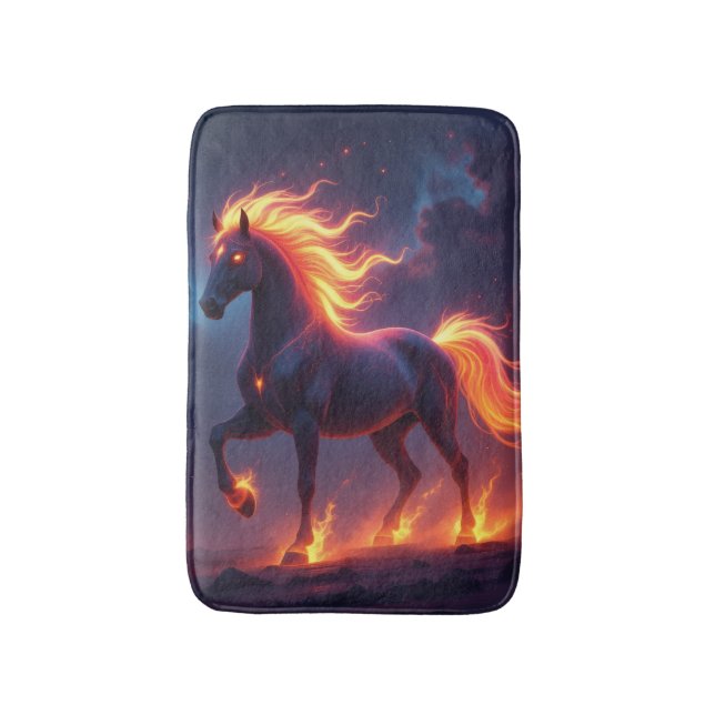 Alfombrilla De Baño „2026 – Das Jahr des Feuerpferds“ (Frente vertical)