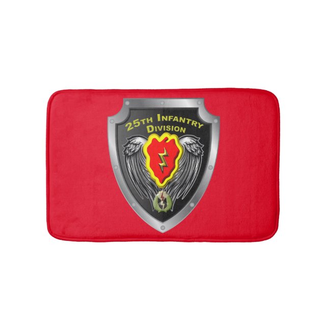 Alfombrilla De Baño 25.ª División de Infantería "Relámpago Tropical" (Anverso)