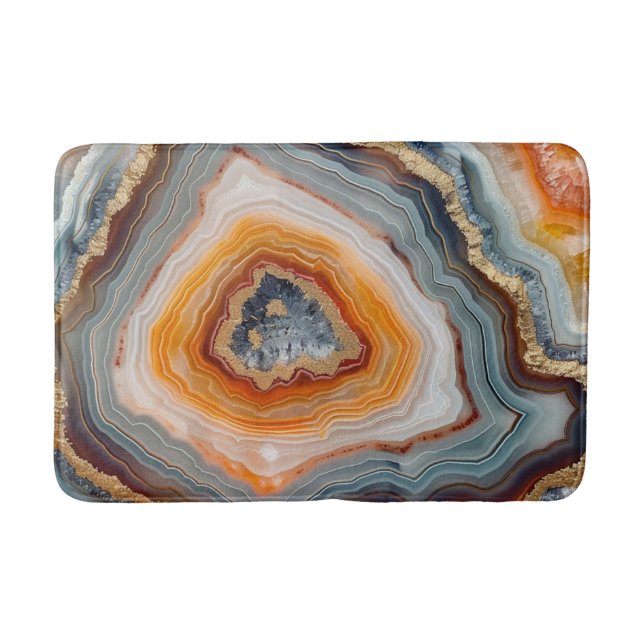 Alfombrilla De Baño 3 D Agate Bath Mat (Anverso)