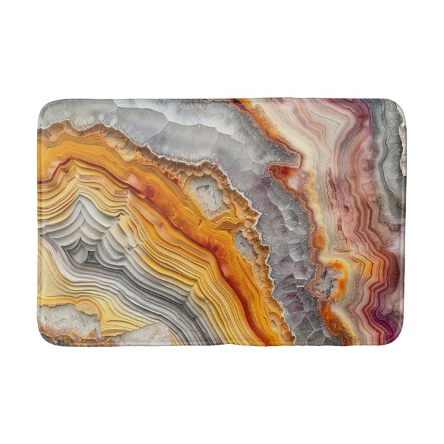 Alfombrilla De Baño 3 D Agate Bath Mat (Anverso)