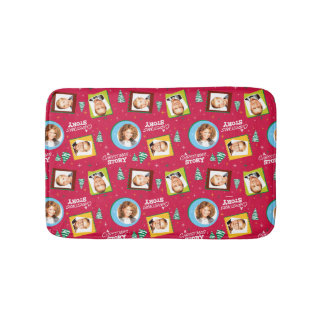 Alfombrilla De Baño A Christmas Story | Family Photos Pattern