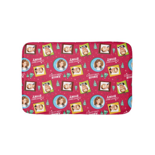 Alfombrilla De Baño A Christmas Story | Family Photos Pattern (Anverso)