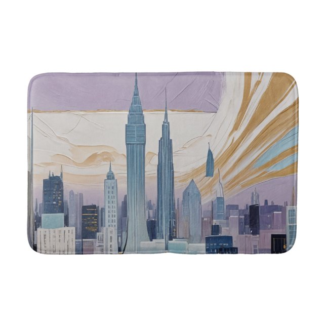 Alfombrilla De Baño A Lunar Cityscape (Anverso)