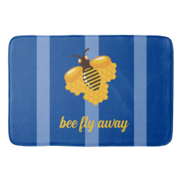 Alfombrilla De Baño abeja vuela