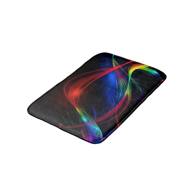 Alfombrilla De Baño Abstract Colorful Bath Mat (Angular)
