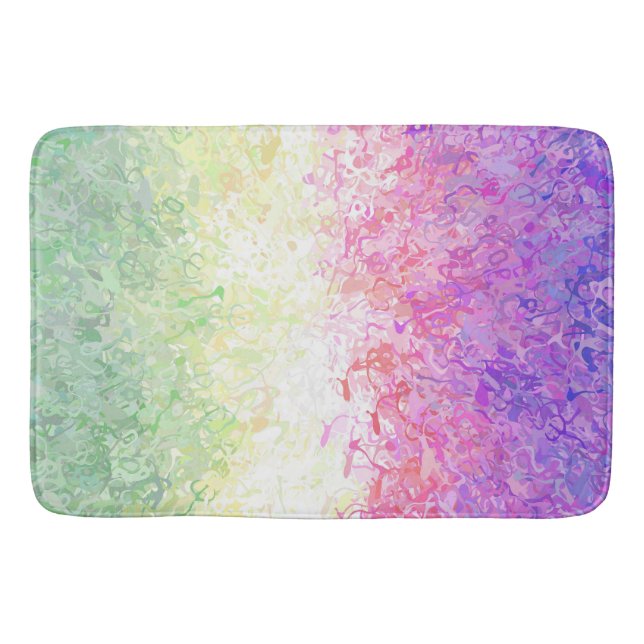 Alfombrilla De Baño Abstract Genderdoe Pride Flag      (Anverso)