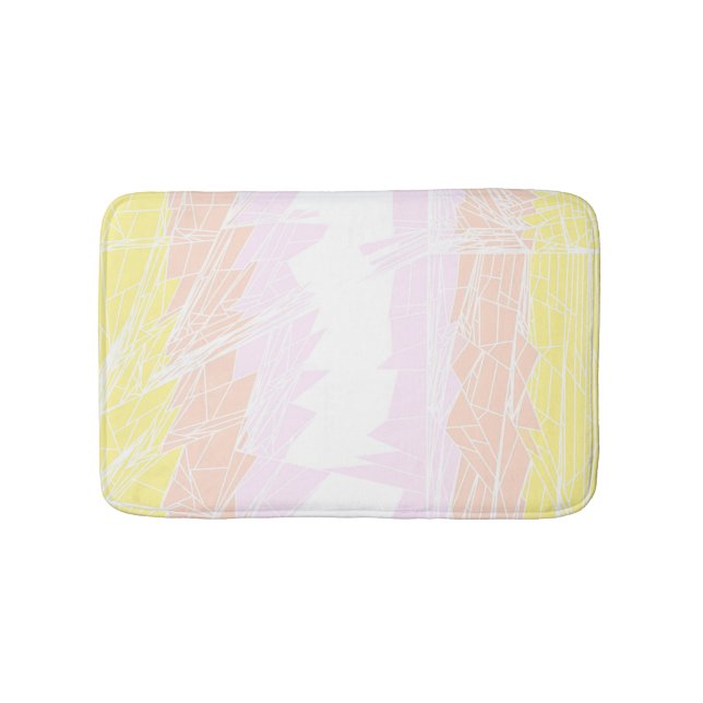 Alfombrilla De Baño Abstract Pangender Pride Flag   (Anverso)