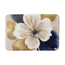 Alfombrilla De Baño Abstracto Floral
