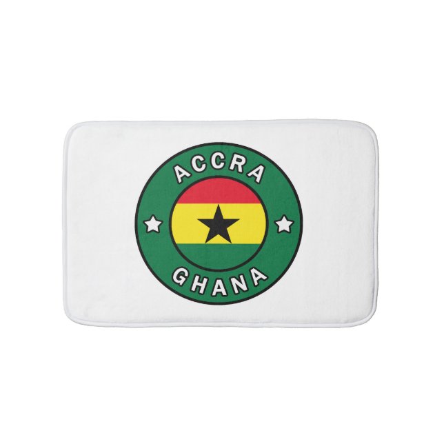 Alfombrilla De Baño Accra Ghana (Anverso)