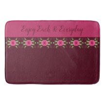 Acento de diseño floral de bonito