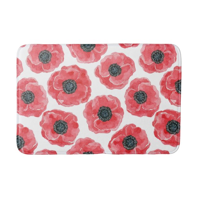 Alfombrilla De Baño acuarela de paletas (Anverso)