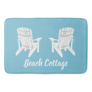 Alfombrilla De Baño Adirondack preside su color y texto