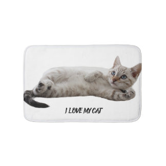 Alfombrilla De Baño Adorable Cat Design Bath Mat