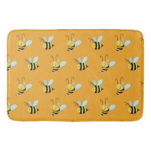 Alfombrilla De Baño Adorable manosee el modelo de la abeja