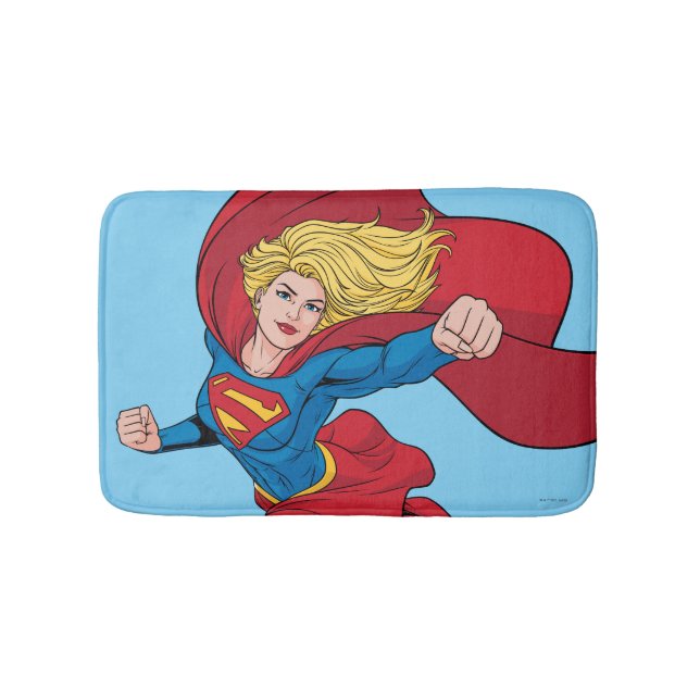 Alfombrilla De Baño Adorable Supergirl Stance (Anverso)