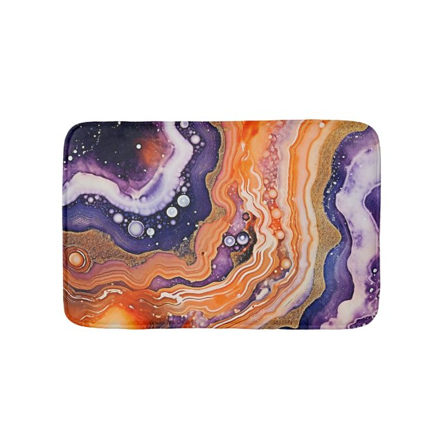 Alfombrilla De Baño Agate Art Bath Mat (Anverso)