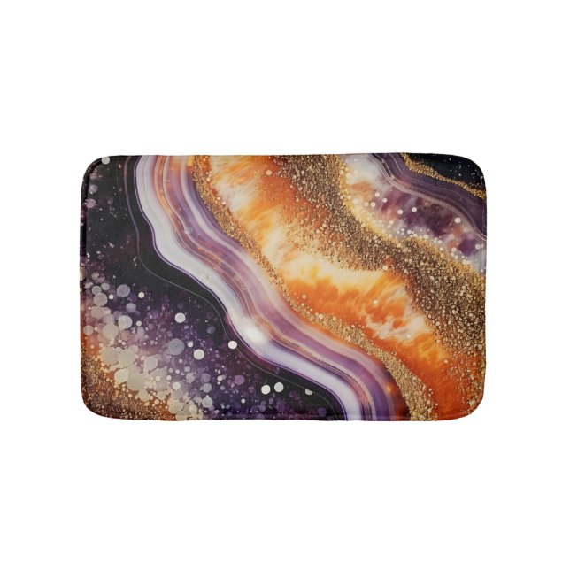Alfombrilla De Baño Agate Art Bath Mat (Anverso)