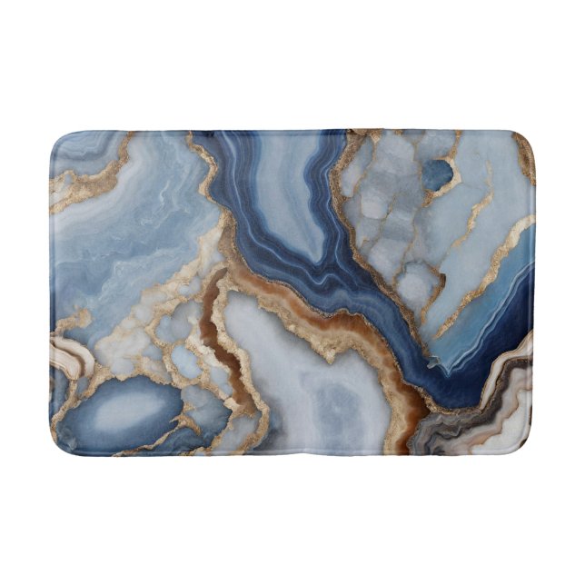 Alfombrilla De Baño Agate Marble Bath Mat (Anverso)