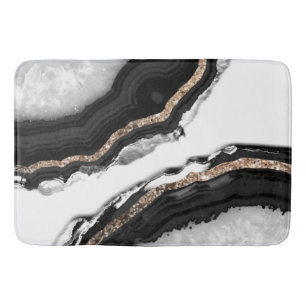 Alfombrilla De Baño Agate Purpurina Glam #2 #gem