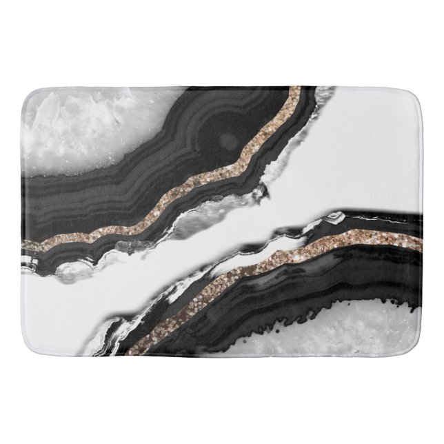 Alfombrilla De Baño Agate Purpurina Glam #2 #gem (Anverso)