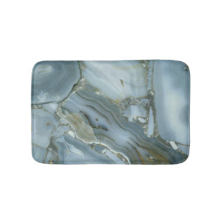 Alfombrilla De Baño Agato azul
