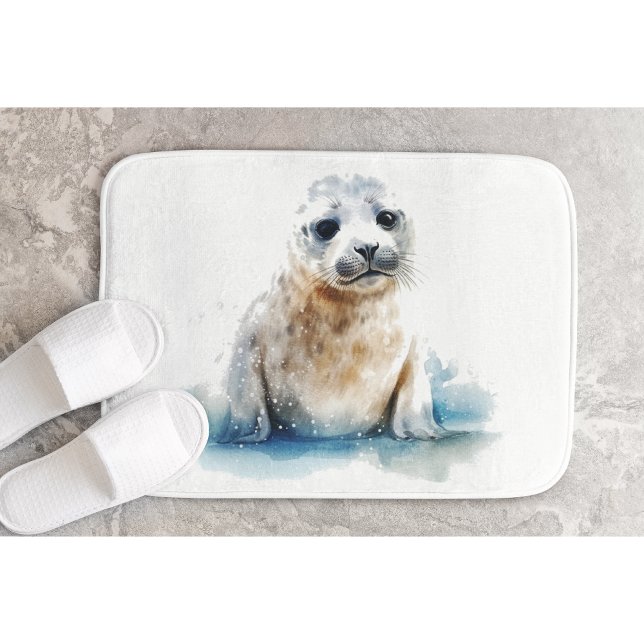Alfombrilla De Baño Agradable Acuarela (Subido por el creador)