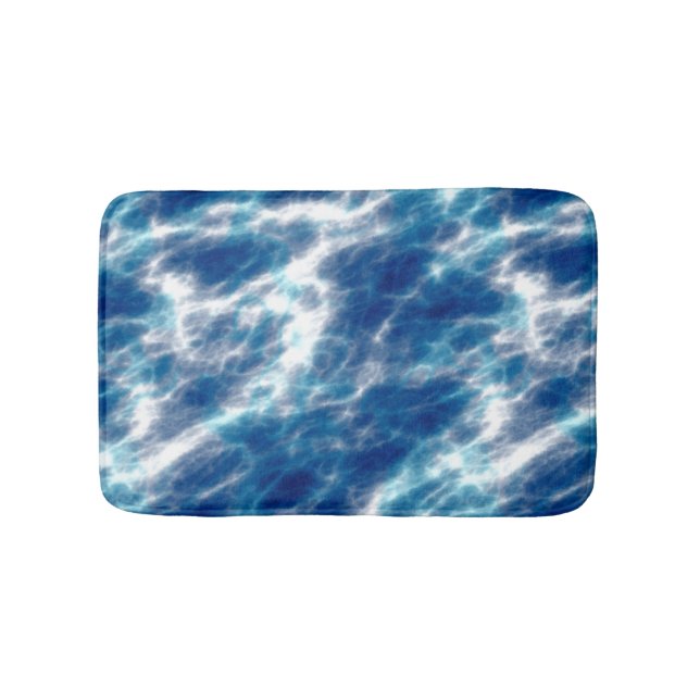 Alfombrilla De Baño Agua azul (Anverso)