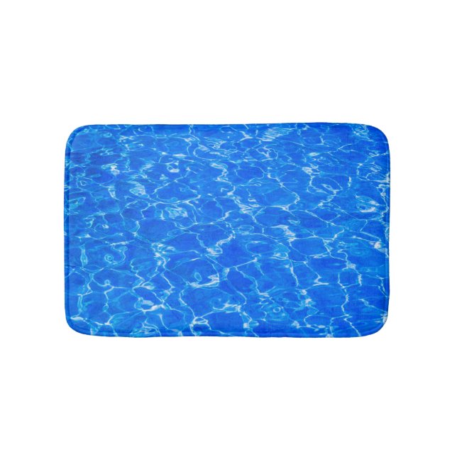Alfombrilla De Baño Agua azul dulce (Anverso)