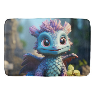 Alfombrilla De Baño Aiden, un caprichoso dragón