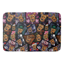 ALFOMBRILLA DE BAÑO AIREDALE TERRIER