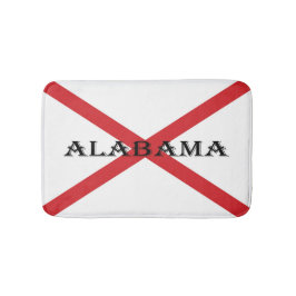 Alfombrilla De Baño Alabama y el bmt de bandera
